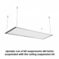 Panou cu LED ultraslim suspendat